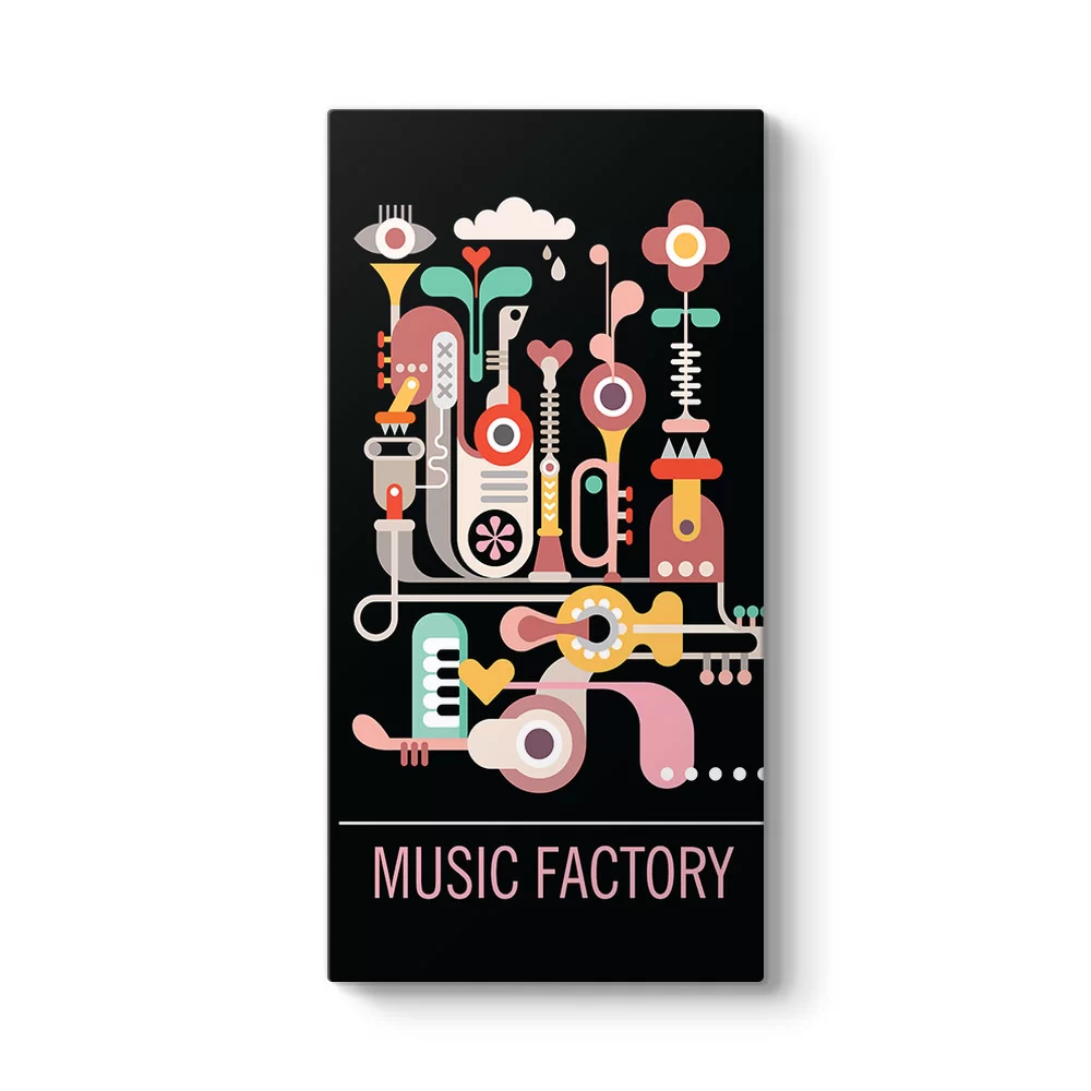 Müzik Fabrikası Tablosu - Model 7